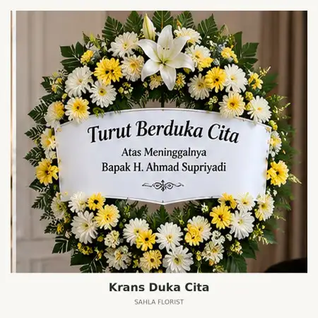 Krans Bunga Duka Banjar